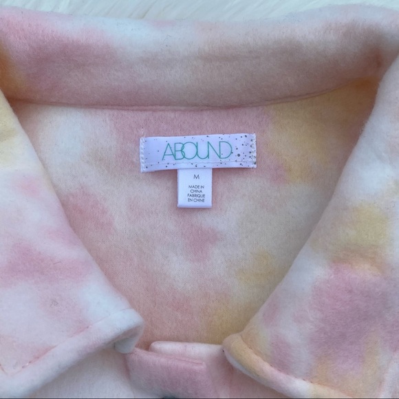 Tie Dye Fleece Shacket - Picture 2 of 3